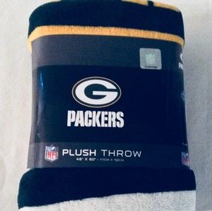 NFL (GREEN BAY PACKERS) PLUSH THROW BLANKET